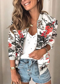 R&B | Blazer mit Lebhaften Blumen für Frauen