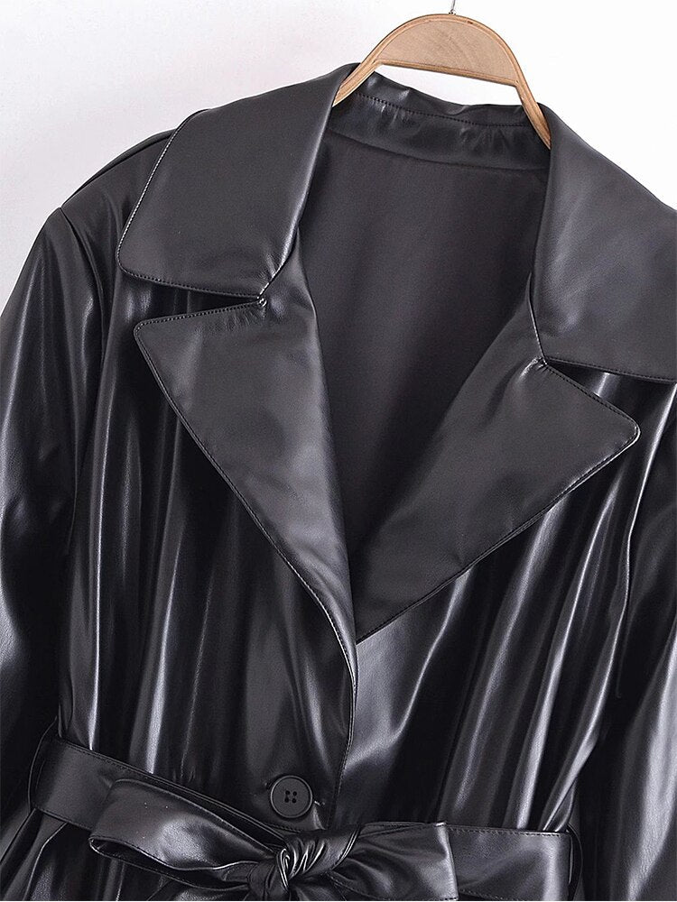 R&B | Schicke Kunstlederjacke für Frauen - Stilvoll & Vielseitig