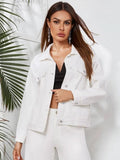 R&B | Schicke Weiße Jacke - Stylisch und Bequem