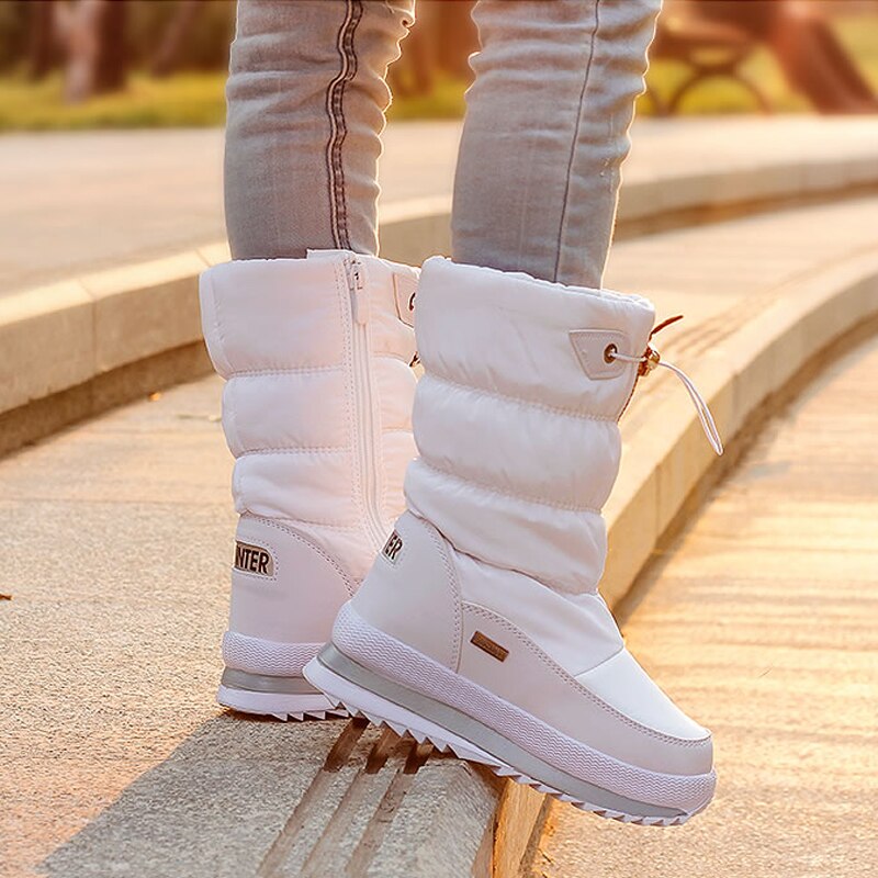 R&B | Damen wasserdichte Schneestiefel