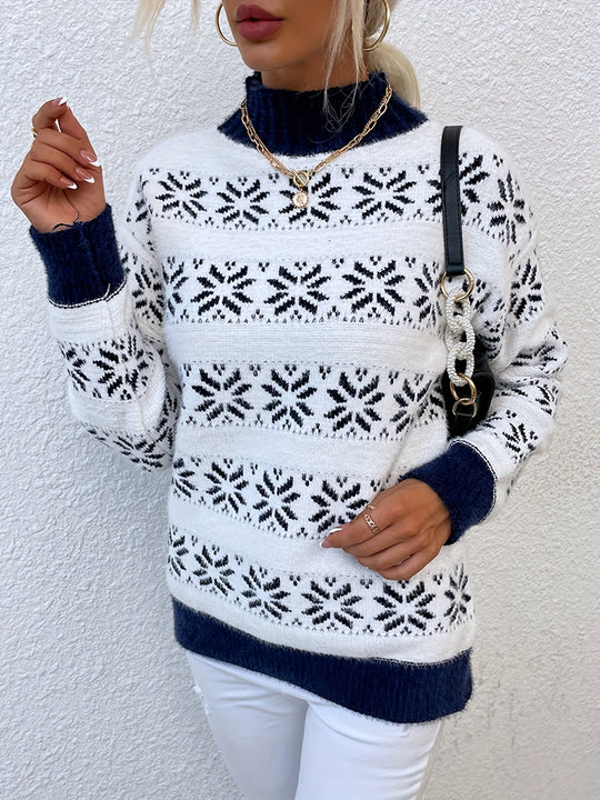 R&B | Weihnachtsmuster Pullover