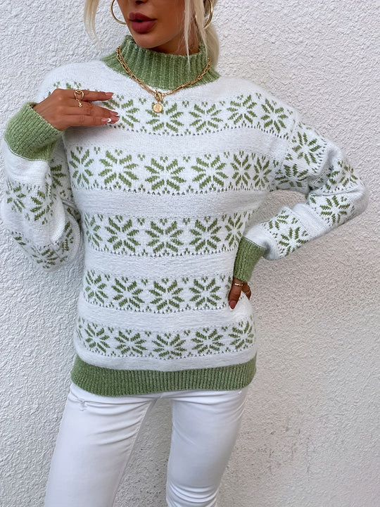 R&B | Weihnachtsmuster Pullover