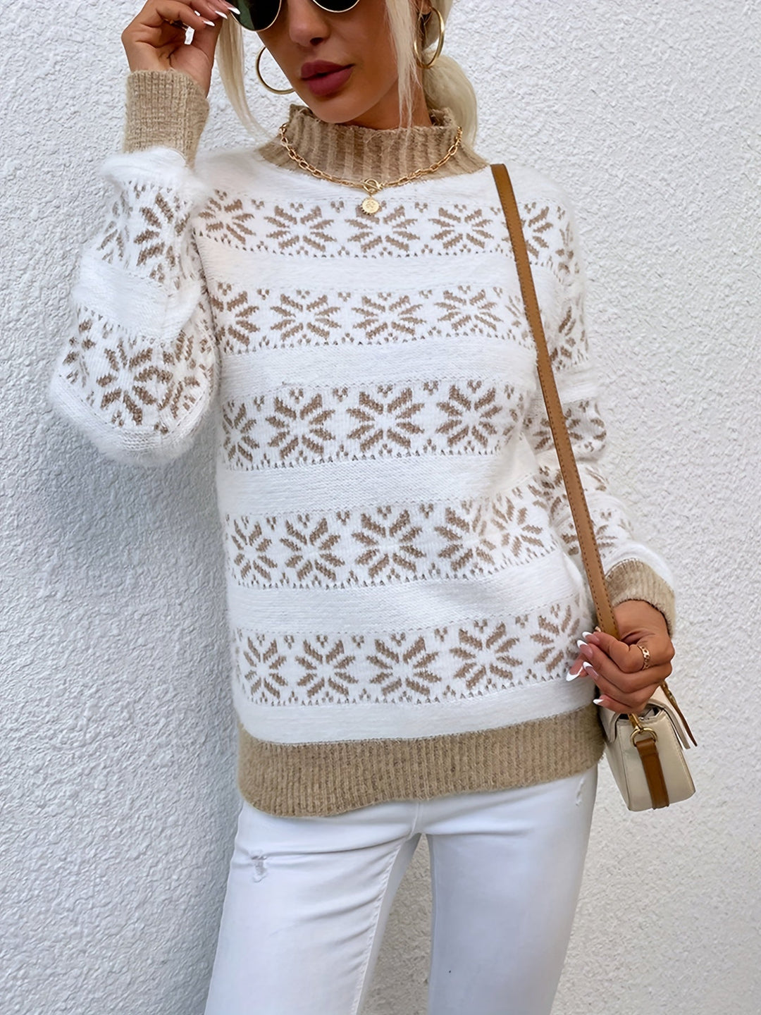 R&B | Weihnachtsmuster Pullover