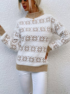R&B | Weihnachtsmuster Pullover