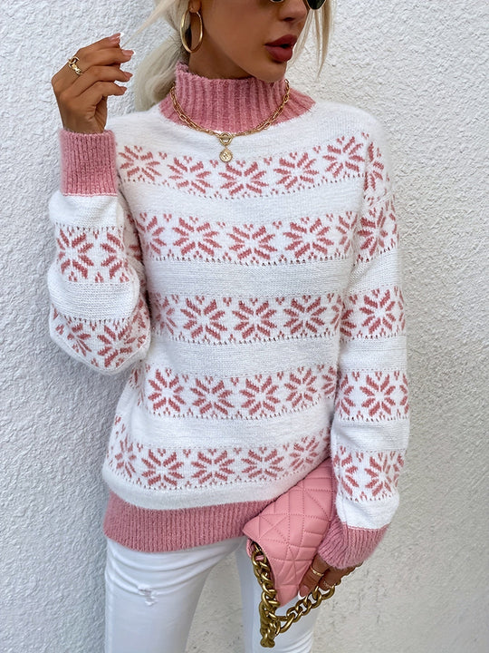 R&B | Weihnachtsmuster Pullover