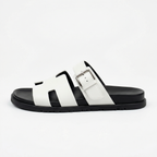 Damen Sandalen mit offenem Design und flacher Sohle