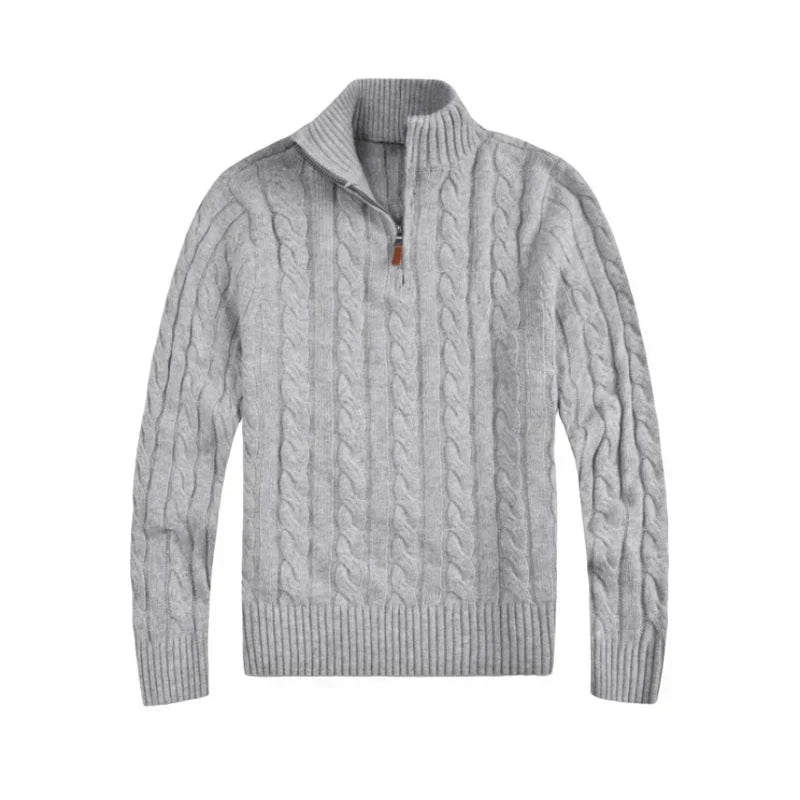 R&B | Klassischer Kabelstrickpullover für Männer