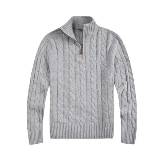 R&B | Klassischer Kabelstrickpullover für Männer