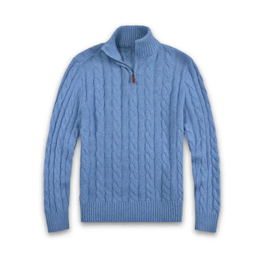 R&B | Klassischer Kabelstrickpullover für Männer