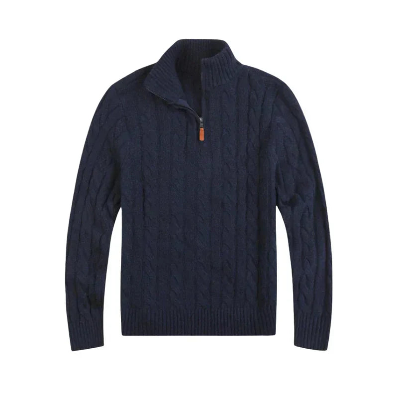R&B | Klassischer Kabelstrickpullover für Männer
