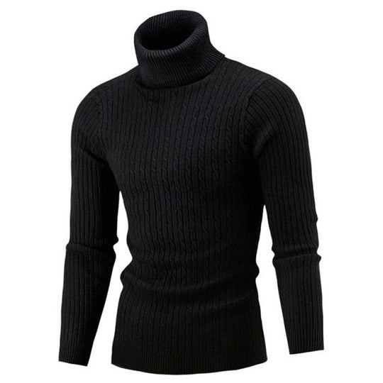 R&B | Klassischer Herrenrollkragenpullover