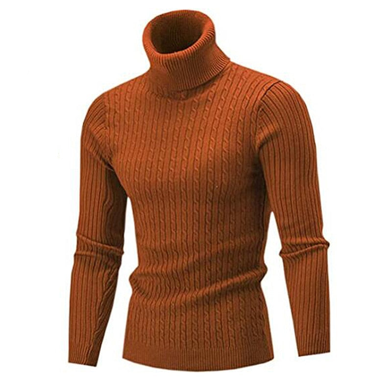 R&B | Klassischer Herrenrollkragenpullover