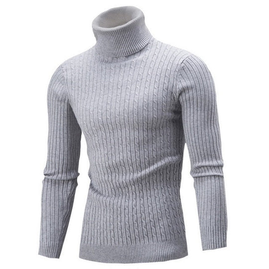 R&B | Klassischer Herrenrollkragenpullover