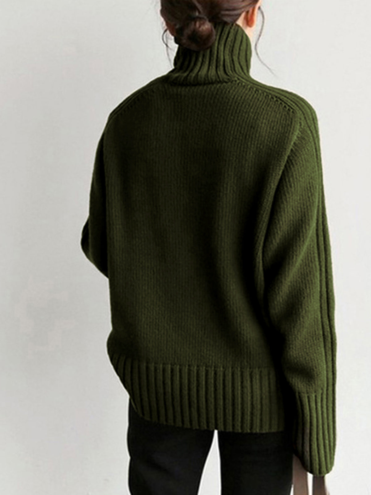 R&B | Klassischer Rollkragenpullover für Damen