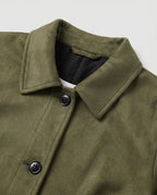 Damen Utility-Jacke aus Veloursleder