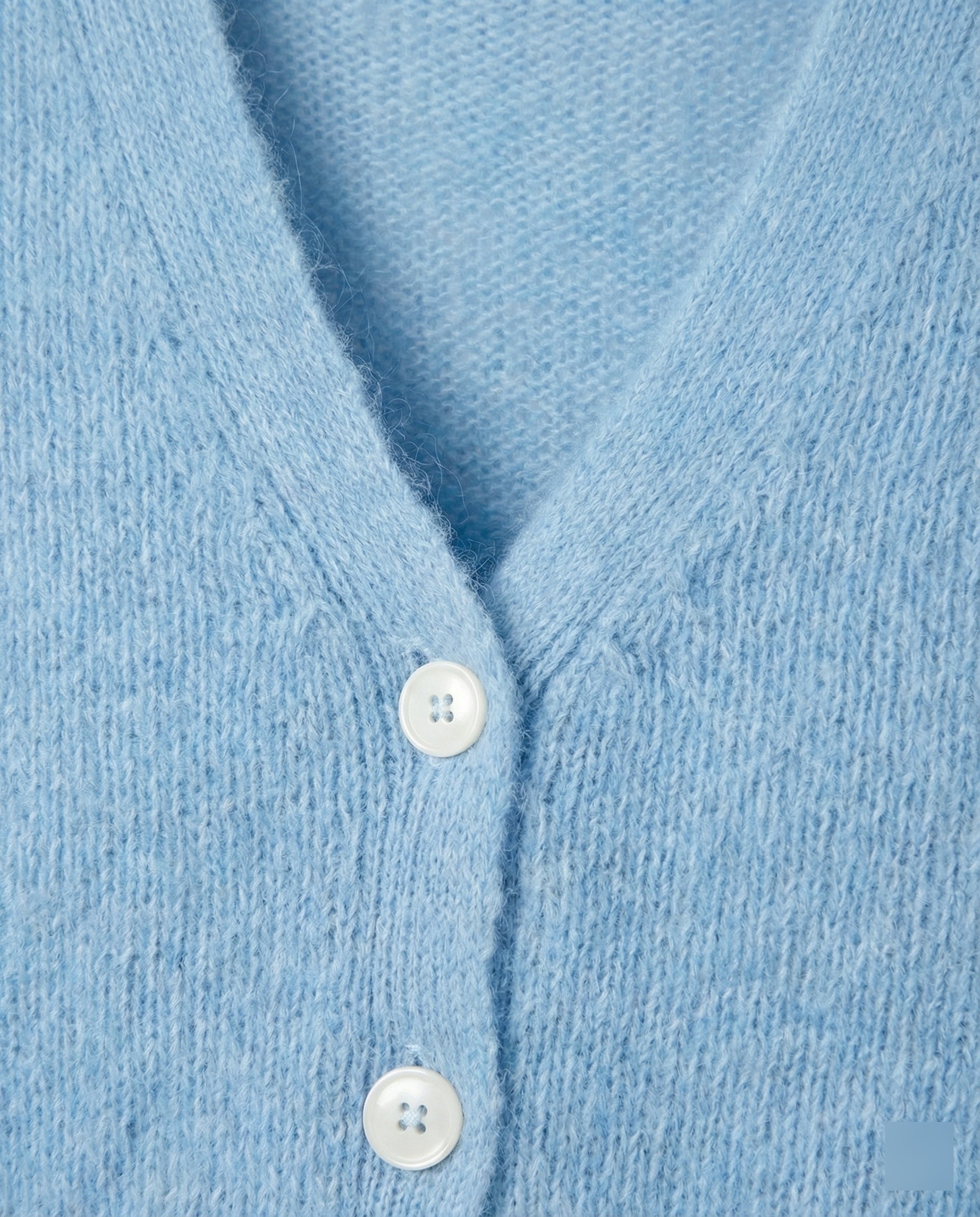 Strickjacke Damen flauschig mit Puffärmeln