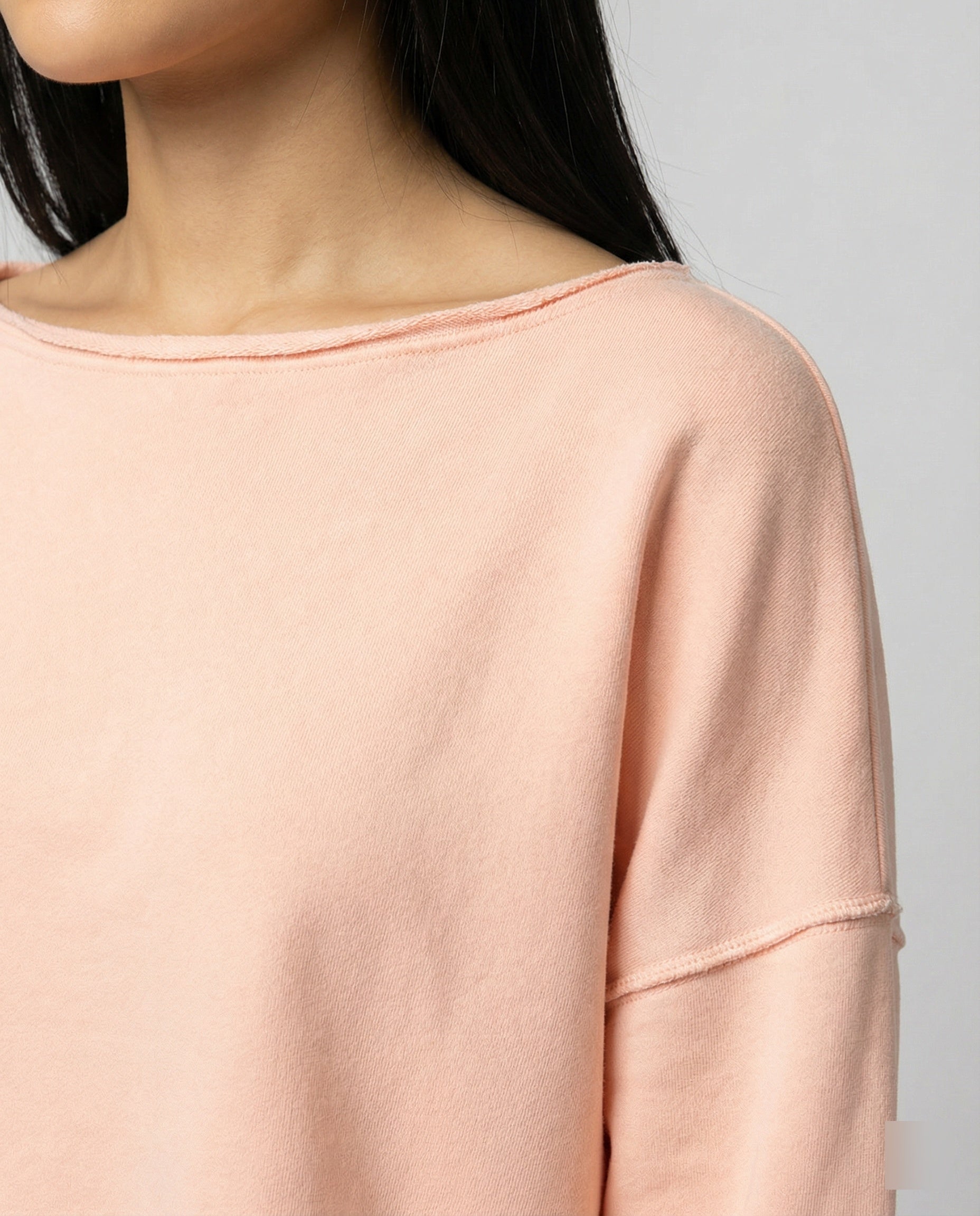 Damen Casual Sweatshirt und weit geschnittene Hose Set