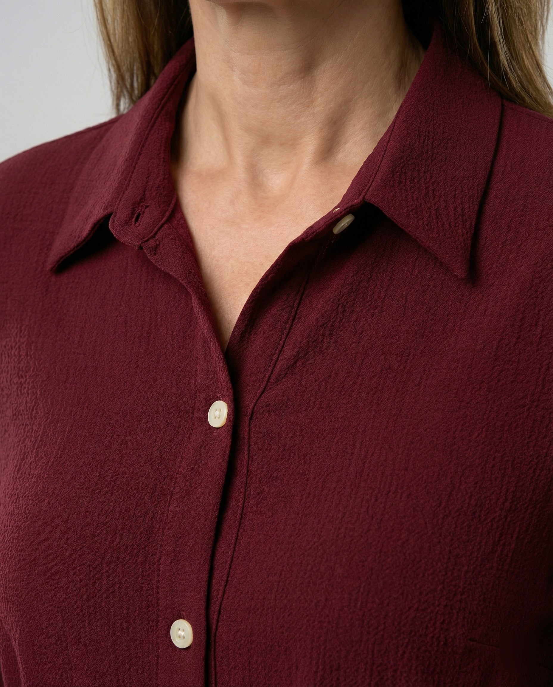 Hemdblusenkleid Mit Taillengürtel Damen
