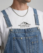 Freizeitkleidung Herren Jeans Latzhose Weit