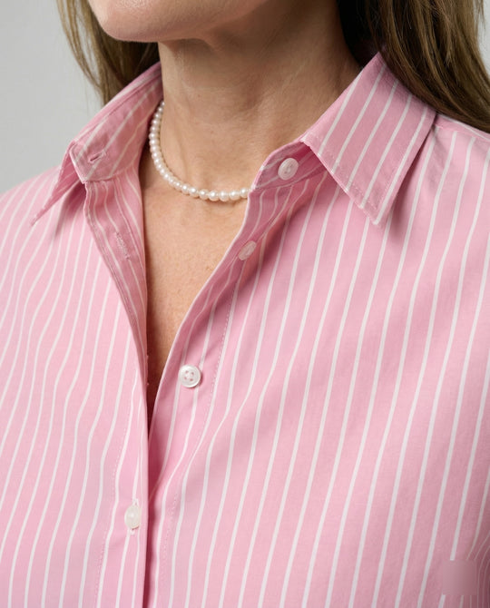 Damen Blusentop Damen Streifen weit