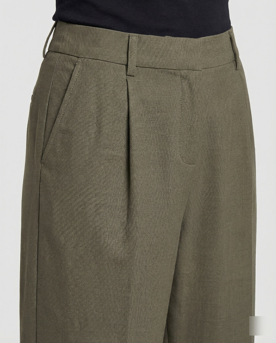 Freizeitkleidung Damen Stoffhose Weit