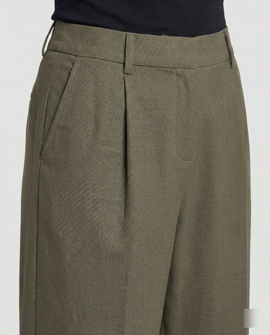 Freizeitkleidung Damen Stoffhose Weit