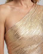 Schulterfreies Bandage Minikleid Damen