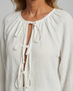 Damen Zweiteiler Set Musselin Sommer