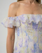 Damen Corsagen Abendkleid schulterfrei