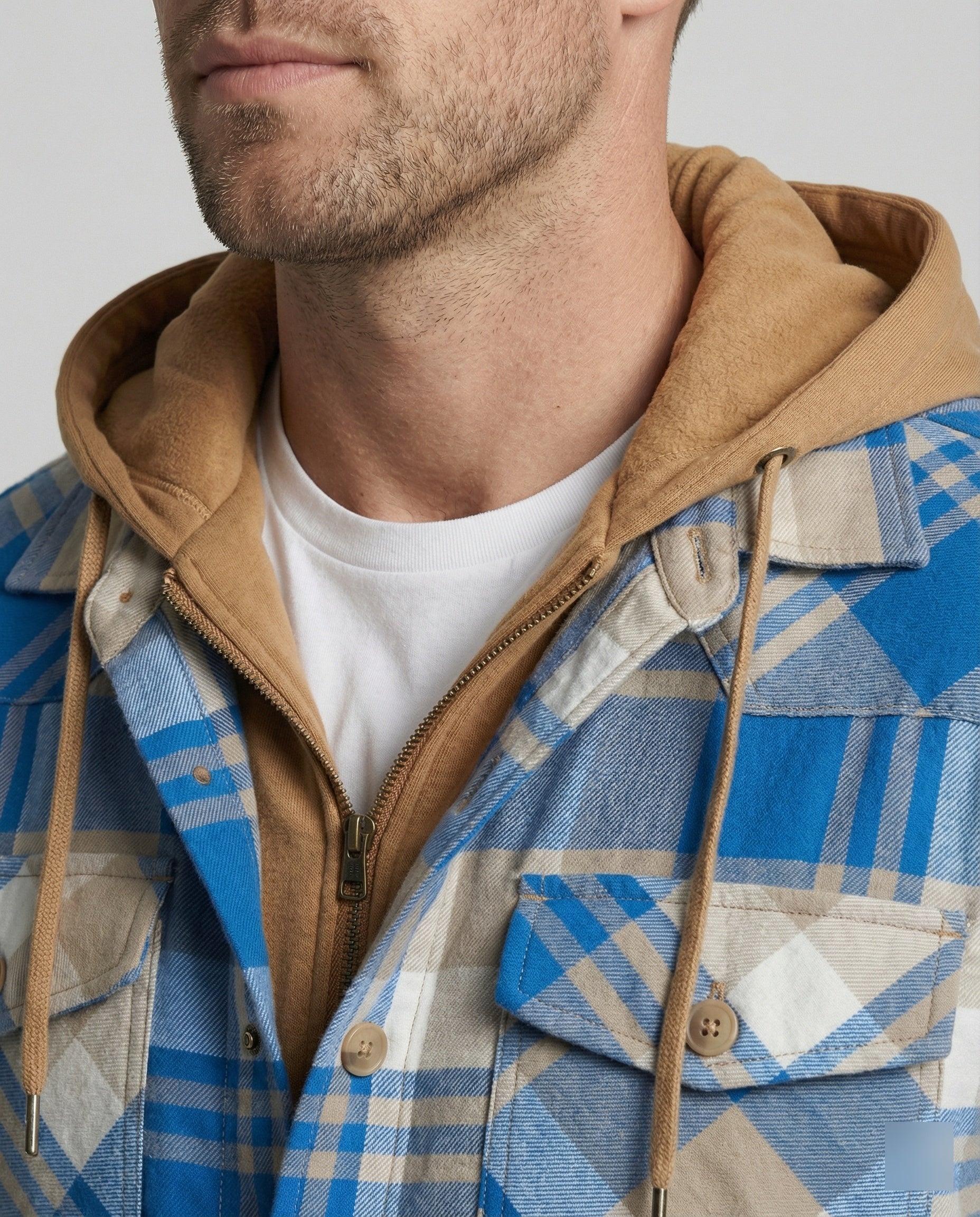 Gefütterte Holzfällerjacke Herren