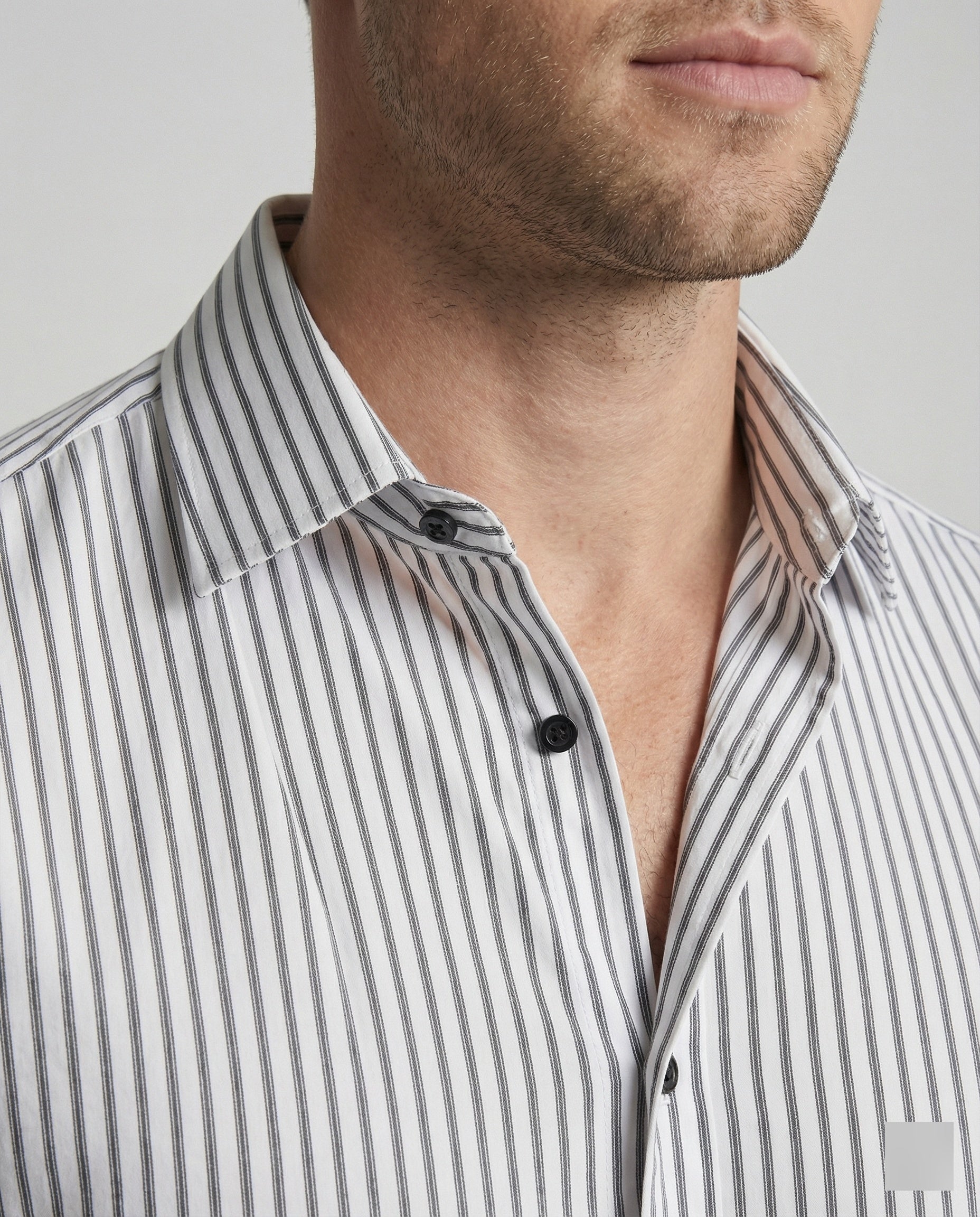 Herren Hemd gestreift slim fit