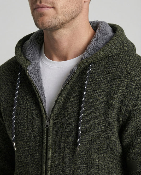 Lässige Herbst Strickjacke Kapuze