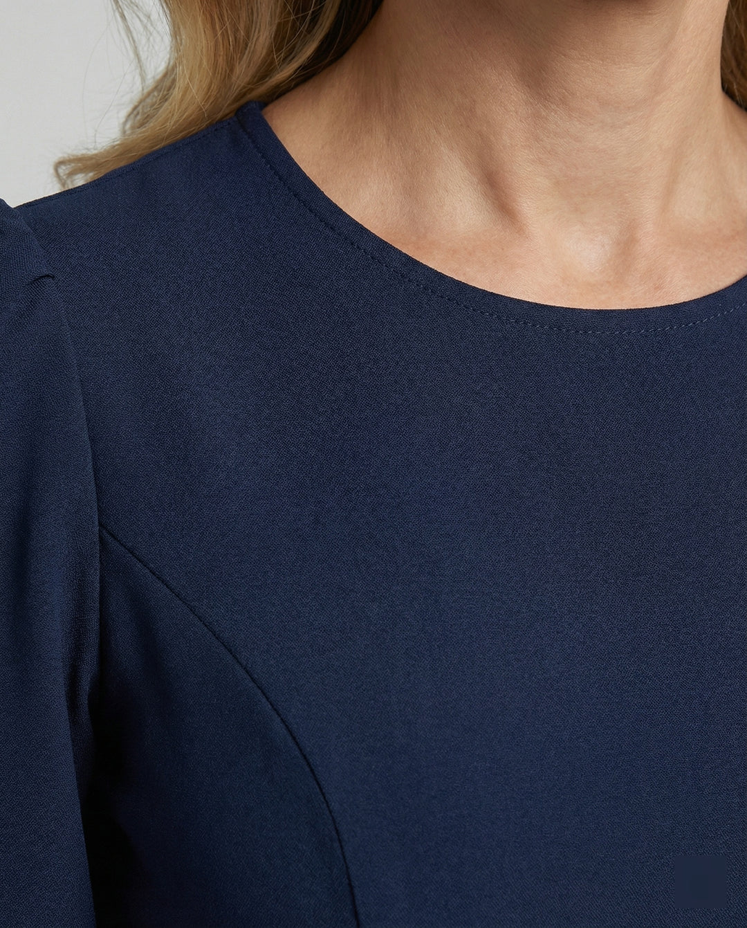 Skaterkleid Mit Ballonärmeln Damen