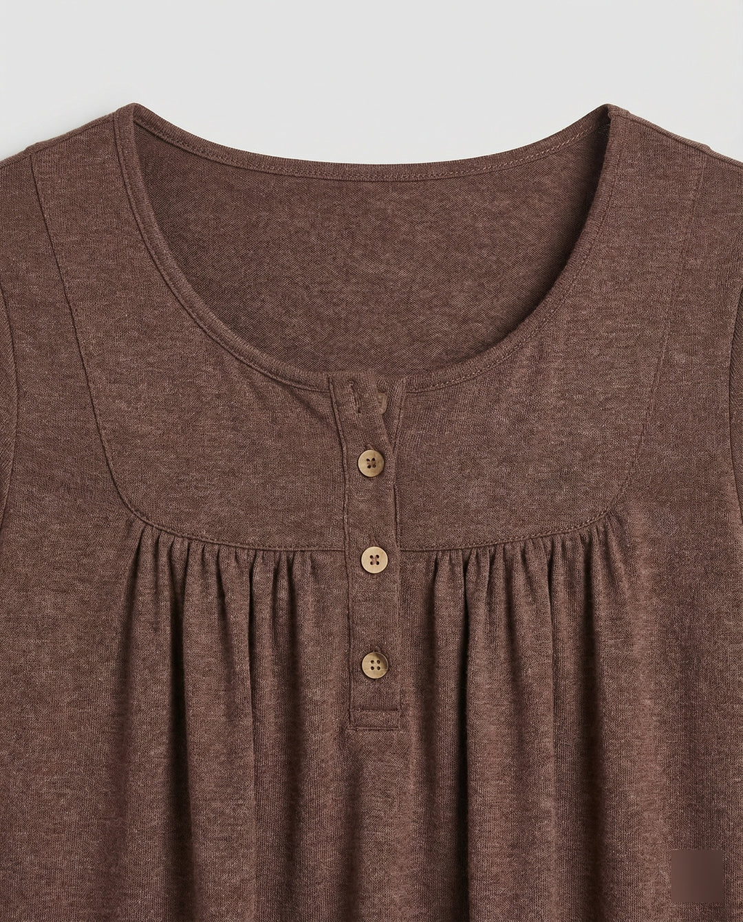 Damen Tunika Damen Langarm Henley