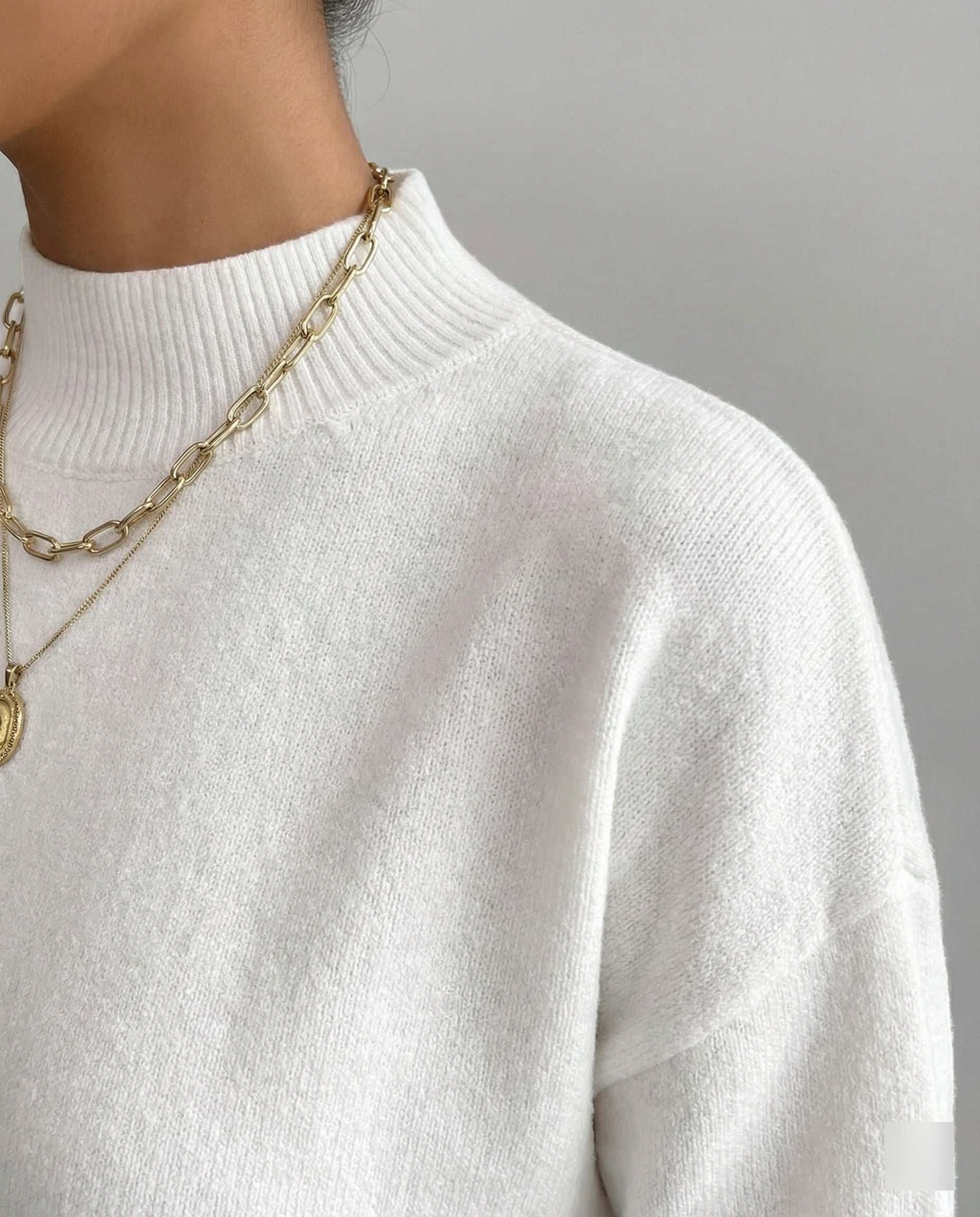 R&B | eleganter Rollkragenpullover