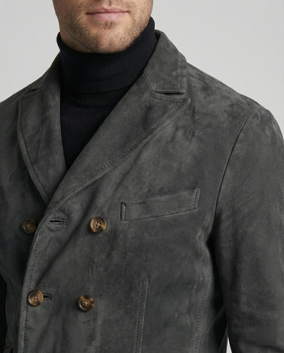 R&B - Klassischer Herbst Doppelreihiger Blazer für Männer