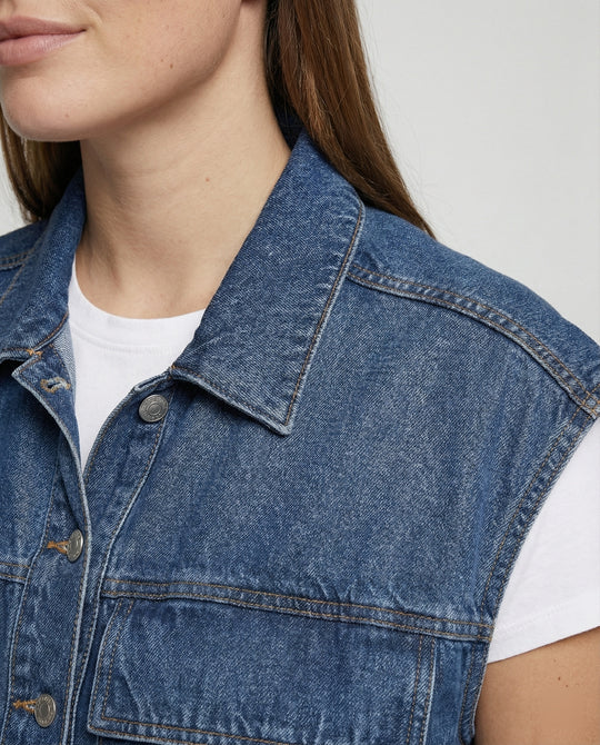 Damen lässige Blusenjacke im angesagten Utility-Stil mit großen Taschen und kurzen Ärmeln R&B
