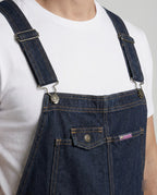 Herren Jeans Latzhose Denim