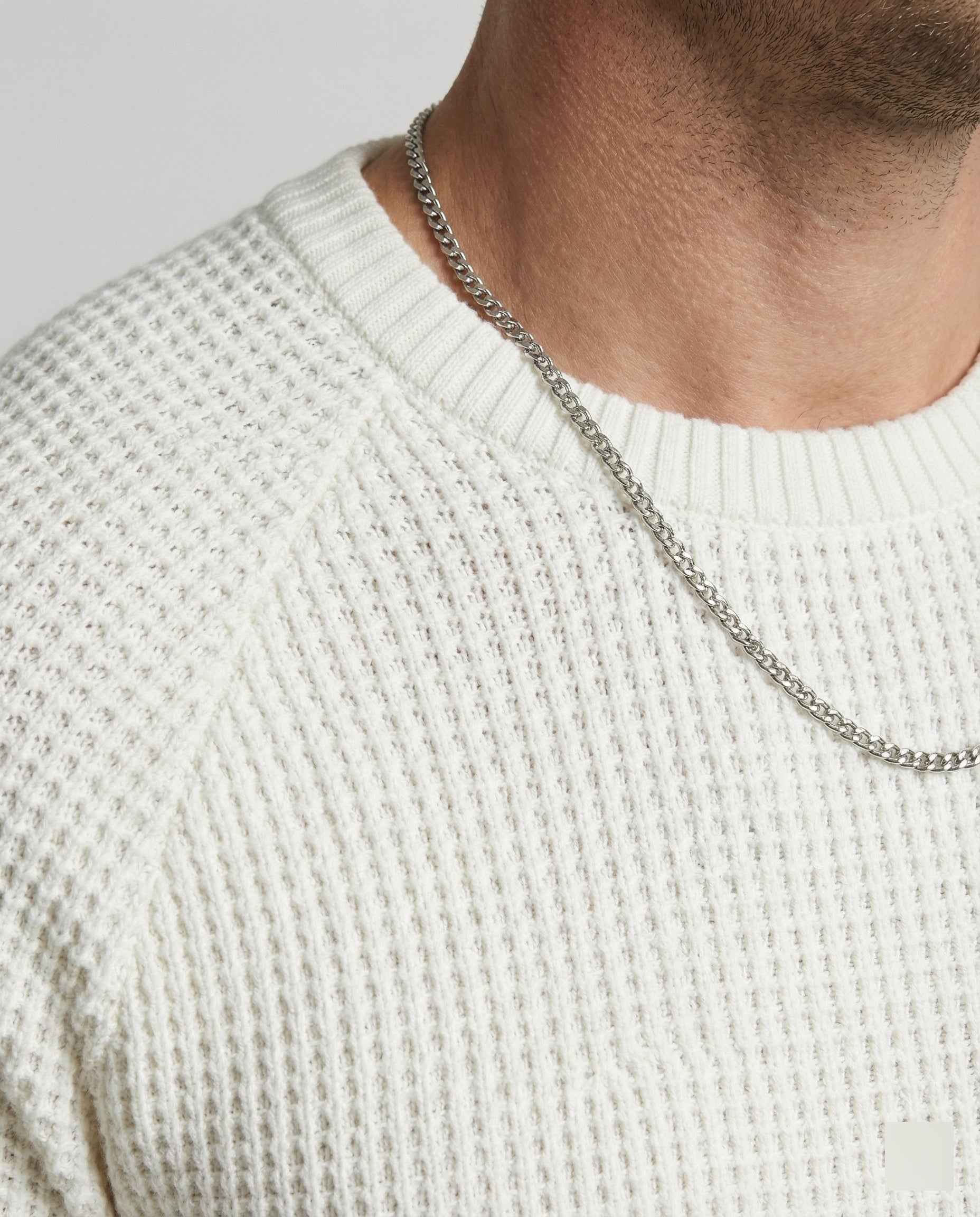 Strukturpullover Modern Herren