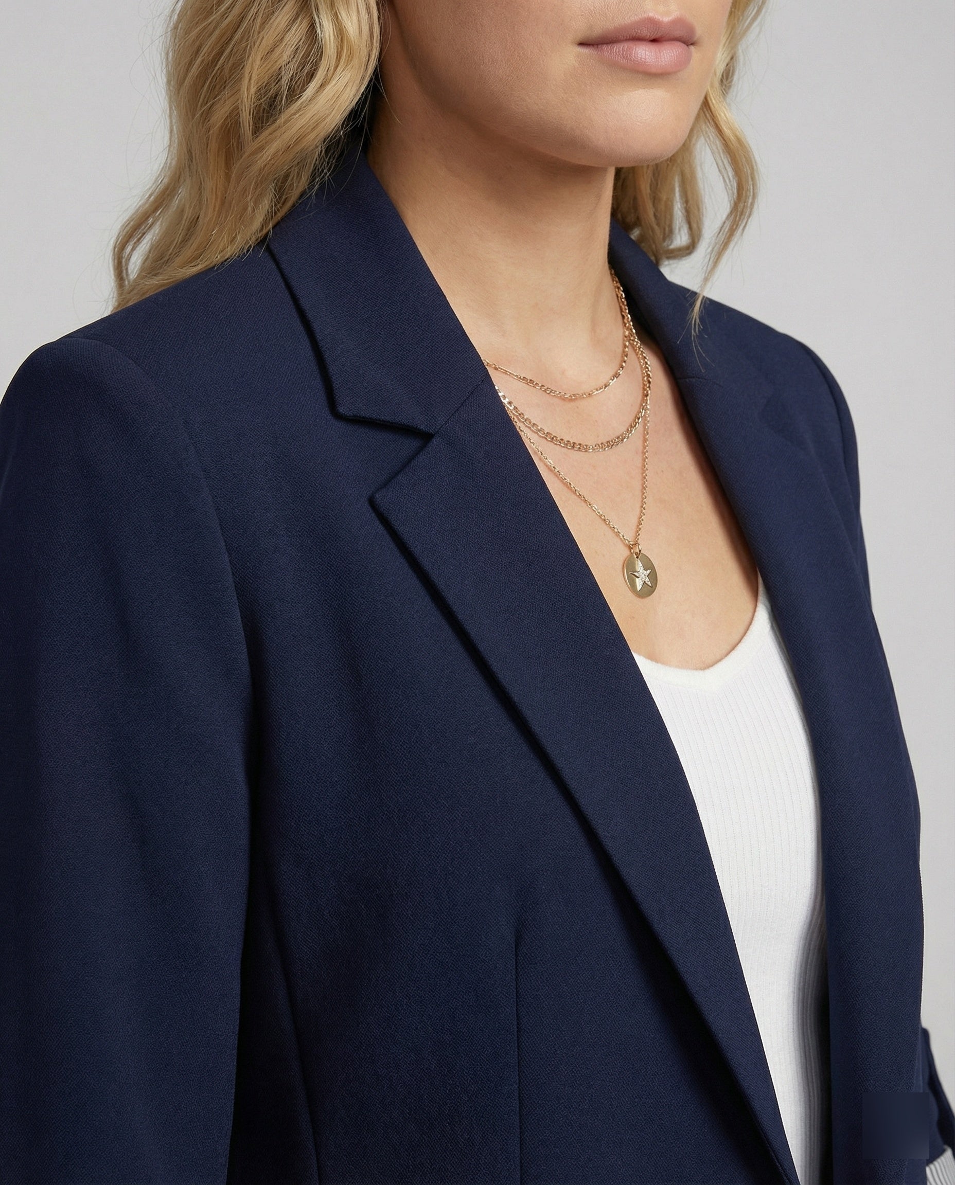 R&B | Eleganter Business Longblazer Mit