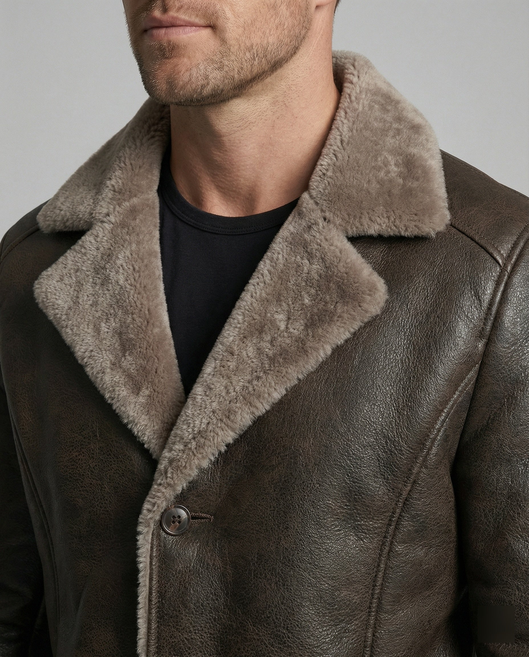 Warme Modische Herrenjacke Fleece