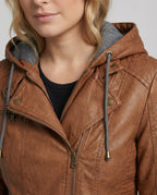 Wetterfester Damen jacke mit Kapuze