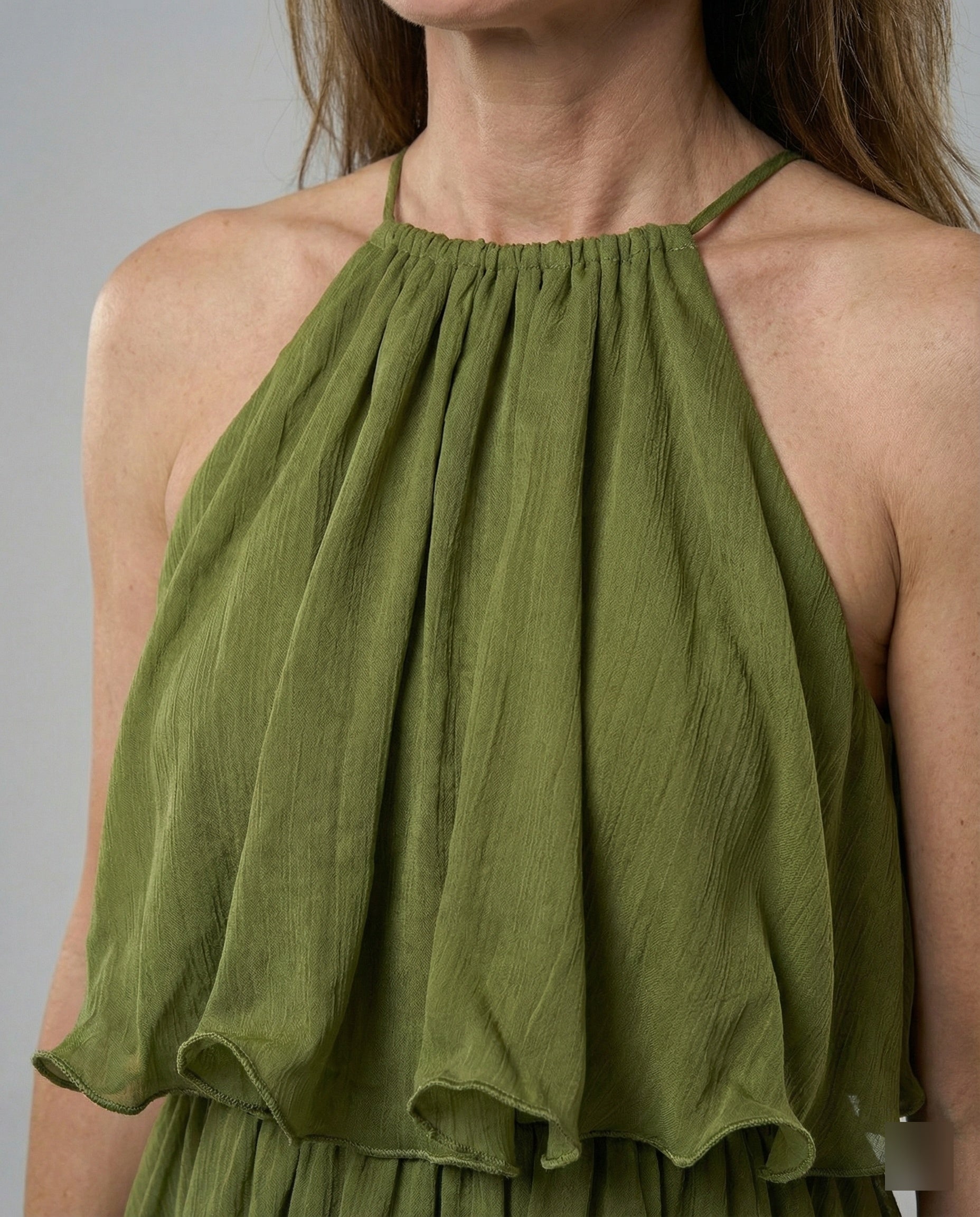 Damen Freizeitkleid Mini hochgeschlossen