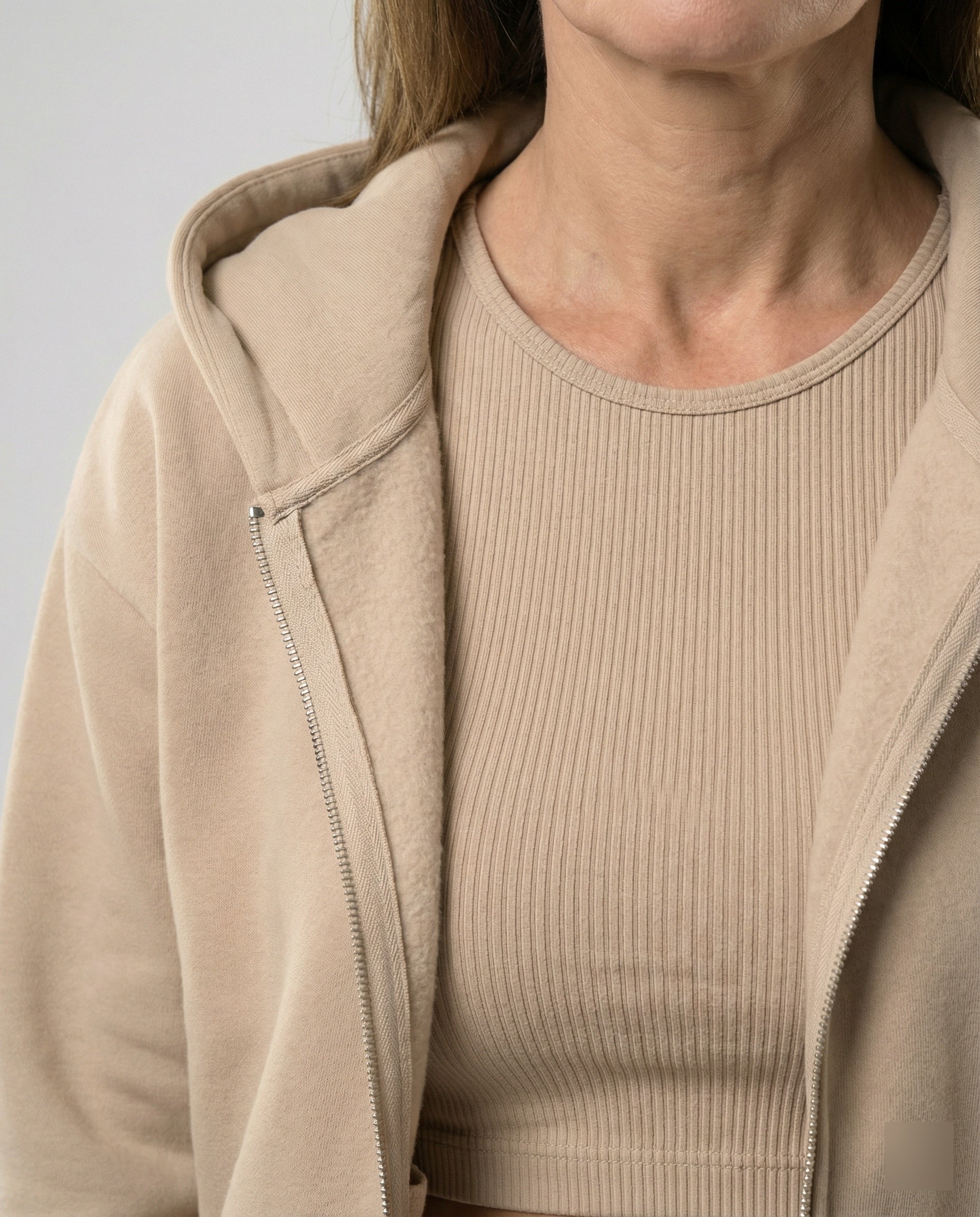 Damen Freizeit Set 3-teilig mit Hoodie und Jogginghose