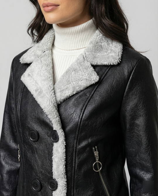 Modische Steppjacke Damen mit modernen Details