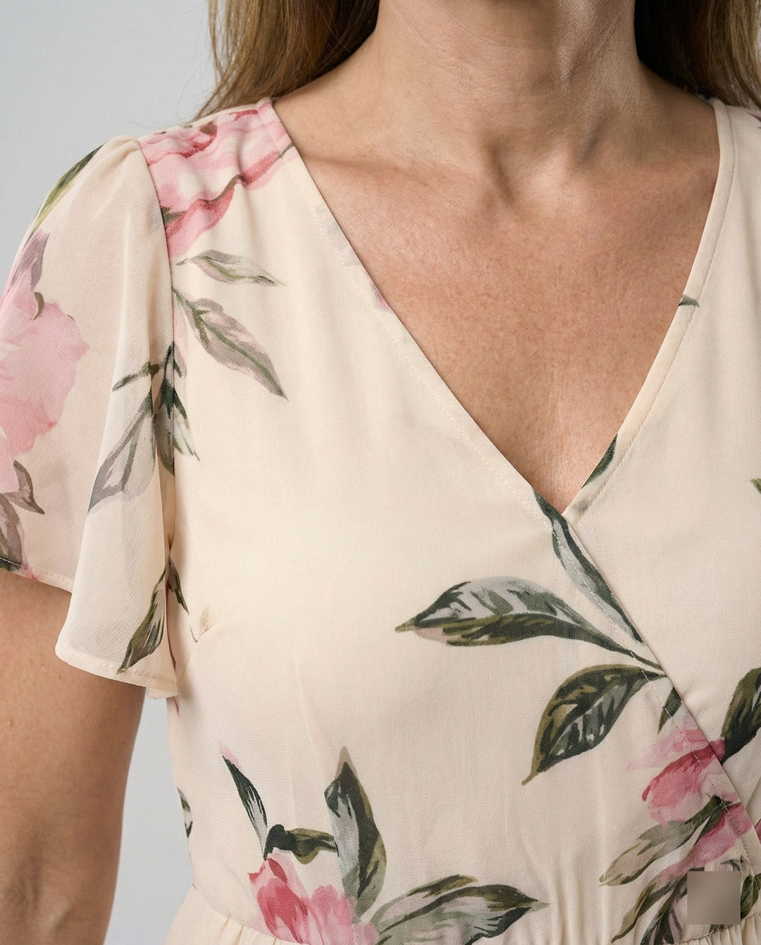 Freizeitkleid Damen Chiffon High Low