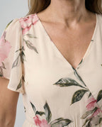 Freizeitkleid Damen Chiffon High Low