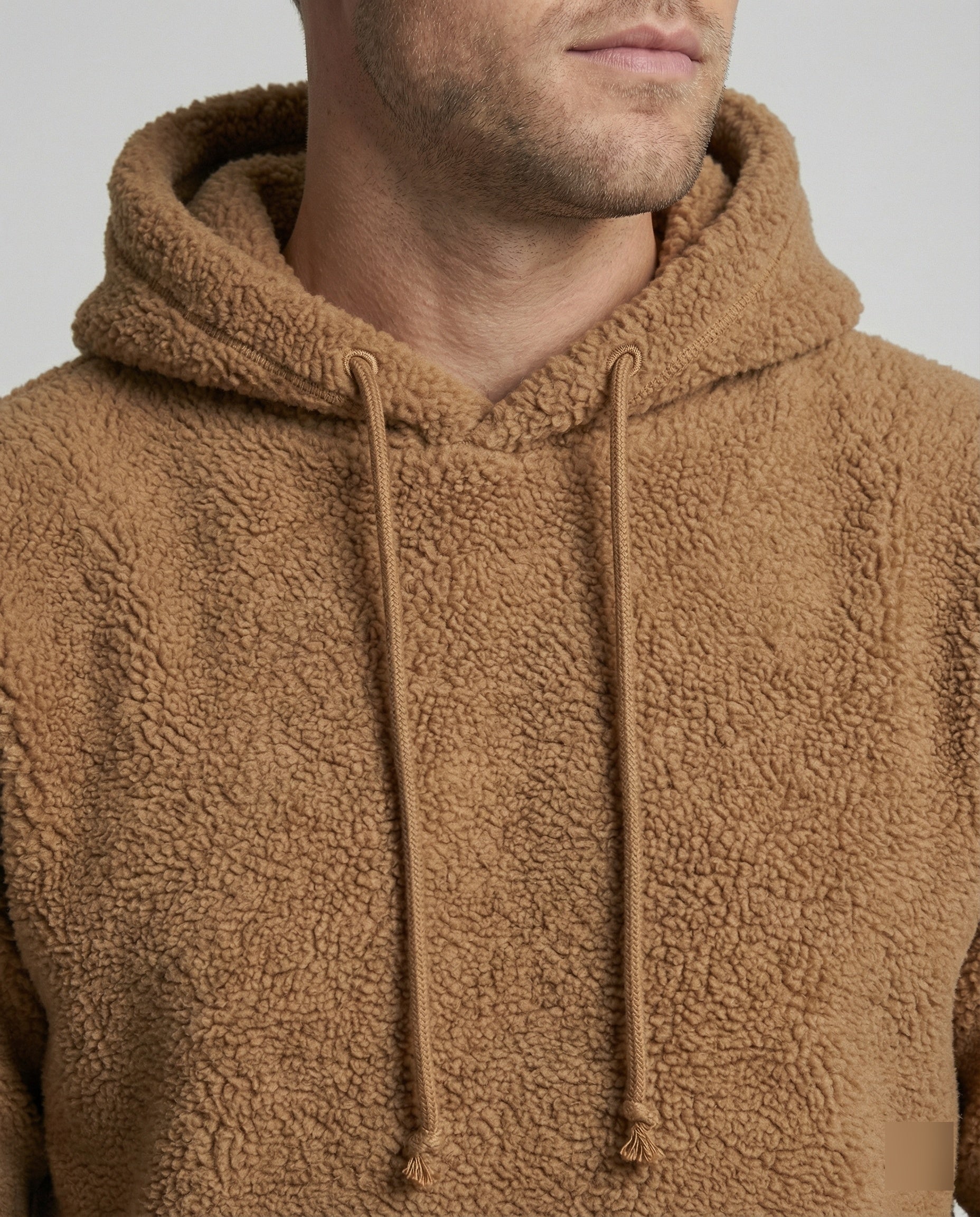Kuscheliger Teddy Pullover Herren