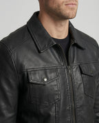 R&B | Exklusive Herren-Lederjacke in Premium-Qualität