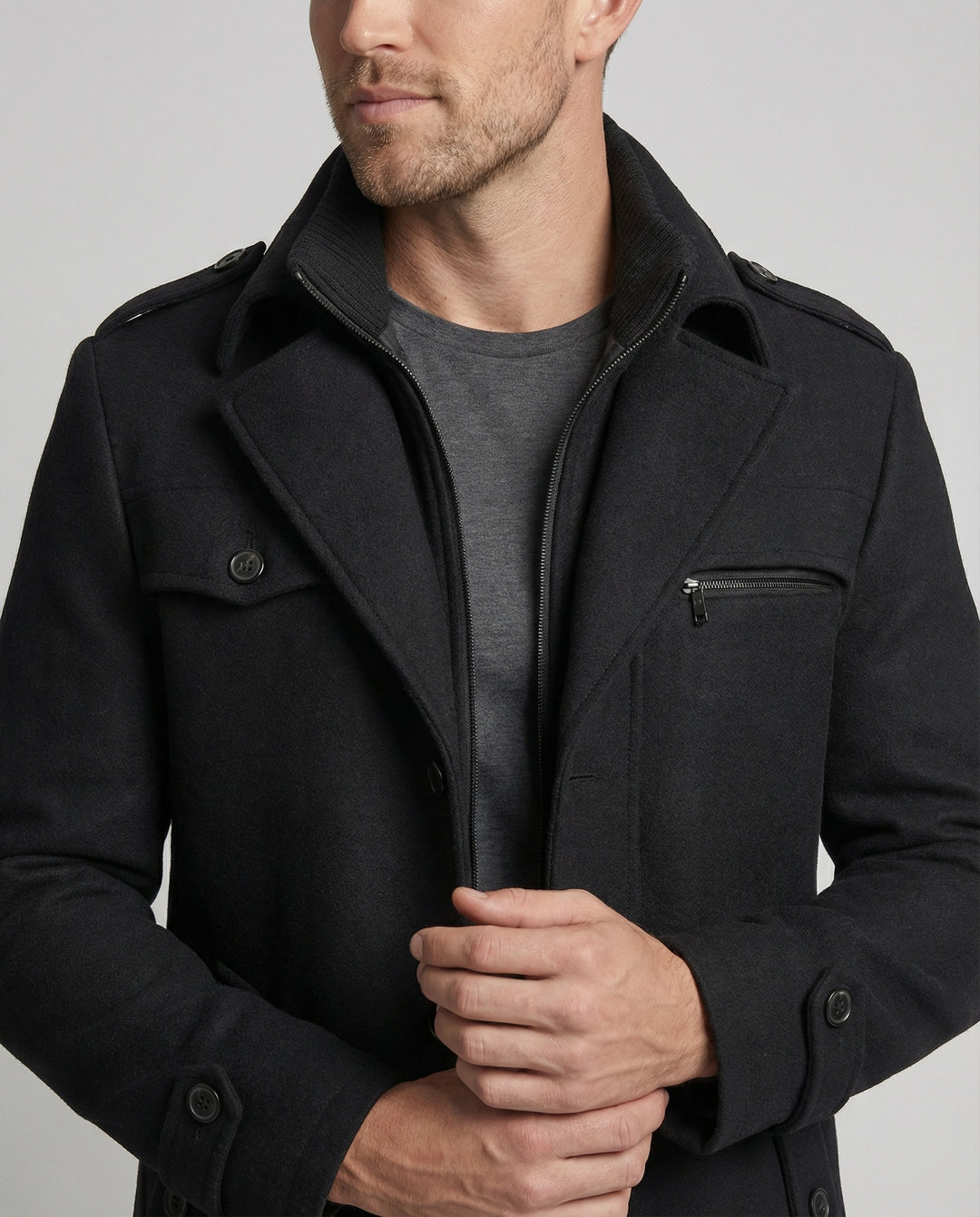R&B | Wasserdicht Business Winterjacke